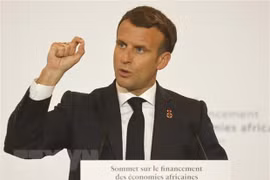 Tổng thống Pháp Emmanuel Macron. (Ảnh: AFP/TTXVN) 