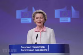 Chủ tịch EC Ursula von der Leyen. (Ảnh: THX/TTXVN) 