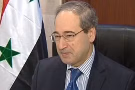 Ngoại trưởng Syria Faisal al-Meqdad. (Nguồn: AFP)