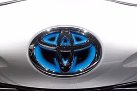Logo của hãng Toyota. (Nguồn: Reuters) 