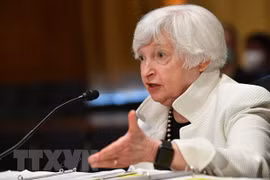 Bộ trưởng Tài chính Mỹ Janet Yellen. (Ảnh: AFP/TTXVN) 
