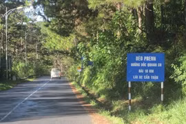 Đèo Prenn. (Nguồn: baochinhphu.vn) 
