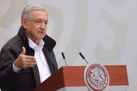 Tổng thống Mexico Andrés Manuel López Obrador. (Nguồn: Getty Images)