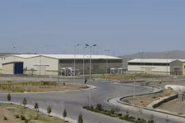 Toàn cảnh nhà máy hạt nhân Natanz, cách thủ đô Tehran, Iran 270km về phía Nam. (Ảnh: AFP/TTXVN) 