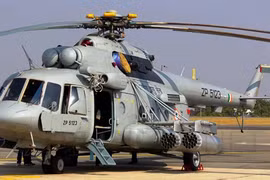 Máy bay trực thăng vận tải quân sự Mi-17. (Nguồn: India Strategic)