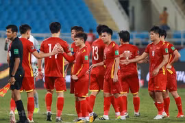 Đội tuyển Việt Nam. (Nguồn: Vietnam+)