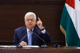 Tổng thống Palestine Mahmoud Abbas. (Ảnh: AFP/TTXVN) 