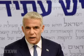 Ngoại trưởng Israel, ông Yair Lapid. (Ảnh: AFP/TTXVN) 