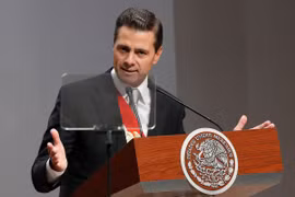 Cựu tổng thống Pena Nieto.(Nguồn: Reuters.)