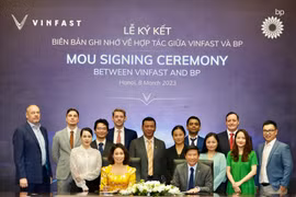 Vinfast và BP hợp tác về các giải pháp năng lượng, di chuyển điện hóa