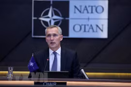 Tổng Thư ký Tổ chức Hiệp ước Bắc Đại Tây Dương (NATO) Jens Stoltenberg . (Ảnh: AFP/TTXVN)