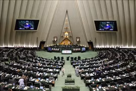 Toàn cảnh một phiên họp Quốc hội Iran ở Tehran. (Ảnh minh họa: AFP/TTXVN)