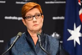 Ngoại trưởng Australia Marise Payne. (Nguồn: AAP) 