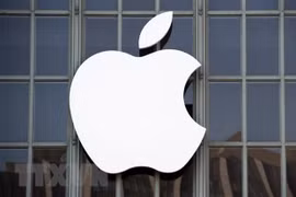 Biểu tượng Apple tại San Francisco, California, Mỹ. (Nguồn: AFP/TTXVN) 