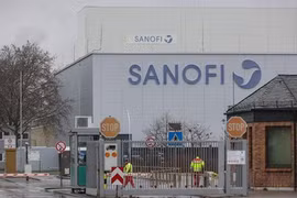 Trụ sở công ty Sanofi tại Frankfurt am Main (Đức). (Ảnh: AFP/TTXVN) 