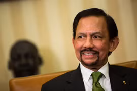 Quốc Vương Brunei Hassanal Bolkiah. (Nguồn: Reuters.)