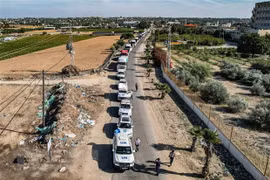 Ai Cập tiếp nhận những người ở Gaza bị thương qua cửa khẩu Rafah