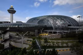 Sân bay Changi. (Ảnh: Straits Times.)