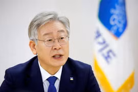 Ông Lee Jae-myung, ứng cử viên tổng thống của đảng Dân chủ.(Nguồn: AP)