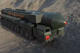 Tên lửa ICBM Yars. (Nguồn: TASS)