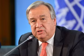 Tổng Thư ký Liên hợp quốc Antonio Guterres. (Nguồn: AFP/TTXVN)