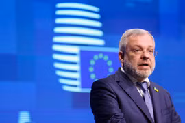 Bộ trưởng Năng lượng Ukraine German Galushchenko. (Nguồn: Reuters)