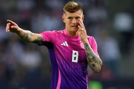 Người hâm mộ đội tuyển Đức nên cảm thấy may mắn vì Kroos vẫn còn động lực với đội tuyển quốc gia. (Ảnh: AFP)