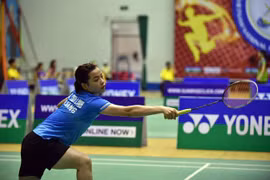 VĐV Việt Nam Nguyễn Thùy Linh.(Nguồn:TTXVN)