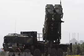 Hệ thống tên lửa phòng không Patriot của Đức. (Ảnh: AFP/TTXVN)
