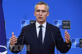 Tổng thư ký NATO Jens Stoltenber. (Ảnh: AFP/TTXVN) 