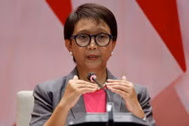 Ngoại trưởng Indonesia Retno Marsudi. (Nguồn: Reuters) 