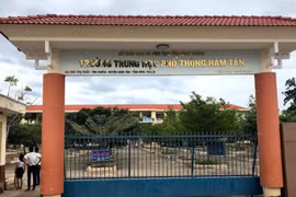 Bình Thuận: Hiệu phó Trường Trung học phổ thông bị côn đồ hành hung