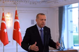 Tổng thống Thổ Nhĩ Kỳ Recep Tayyip Erdogan. (Nguồn: dailysabah) 