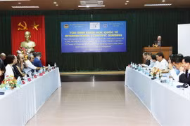 Toàn cảnh buổi tọa đàm. (Ảnh: Nguyễn Dân/TTXVN)