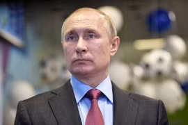 Tổng thống Nga Vladimir Putin. (Nguồn: EPA/TTXVN)