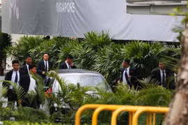 Đây được cho là những chiến binh tinh nhuệ bậc nhất của Triều Tiên. (Nguồn: Straits Times)