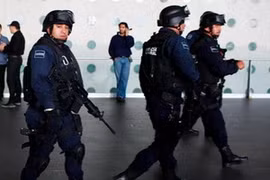Cảnh sát Mexico. (Nguồn: AFP).