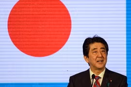 Thủ tướng Nhật Bản Shinzo Abe. (Nguồn: AFP)