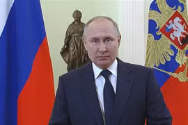 Tổng thống Nga Vladimir Putin. (Ảnh: AFP/TTXVN)
