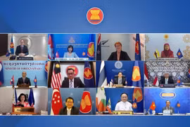 Các đại biểu tại Đối thoại ASEAN-New Zealand lần thứ 28 năm 2021. (Nguồn: asean.org)