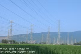 NPMB đã hoàn thành treo dây mạch 2 đường dây 220kV Thanh Hóa-Nghi Sơn-Quỳnh Lưu