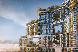 Tòa tháp Sky Forest được kỳ vọng sẽ trở thành tòa tháp biểu tượng của Việt Nam.