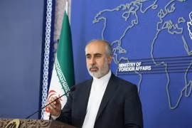 Người phát ngôn Bộ Ngoại giao Iran Naser Kanani. (Ảnh: IRNA/TTXVN)