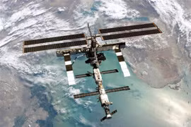 Trạm vũ trụ quốc tế ISS. (Ảnh: AFP/TTXVN)