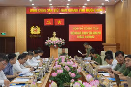 Toàn cảnh cuộc họp. (Nguồn: bocongan.gov.vn)