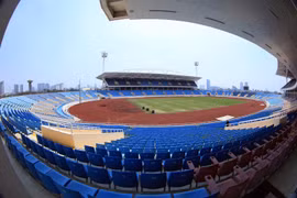 [Photo] Sân vận động quốc gia Mỹ Đình sẵn sàng phục vụ SEA Games 31