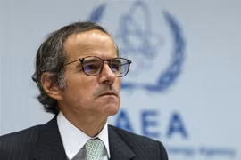 Tổng Giám đốc IAEA Rafael Grossi tại cuộc họp ở Vienna, Áo ngày 6/6/2022. (Ảnh: AFP/TTXVN)