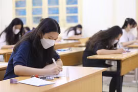 Thí sinh tham dự kỳ thi tốt nghiệp THPT năm 1022. (Ảnh: Hoàng Hiếu/TTXVN)
