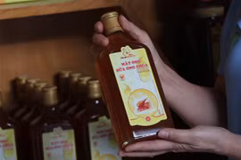 Sản phẩm mật ong Đắk Lắk rất được ưa chuộng của Việt Nam. (Ảnh: Anh Dũng/TTXVN)