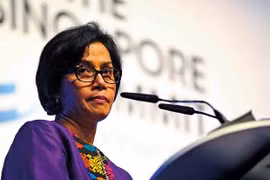Bộ trưởng Tài chính Indonesia, Sri Mulyani Indrawati.(Nguồn: Reuters)